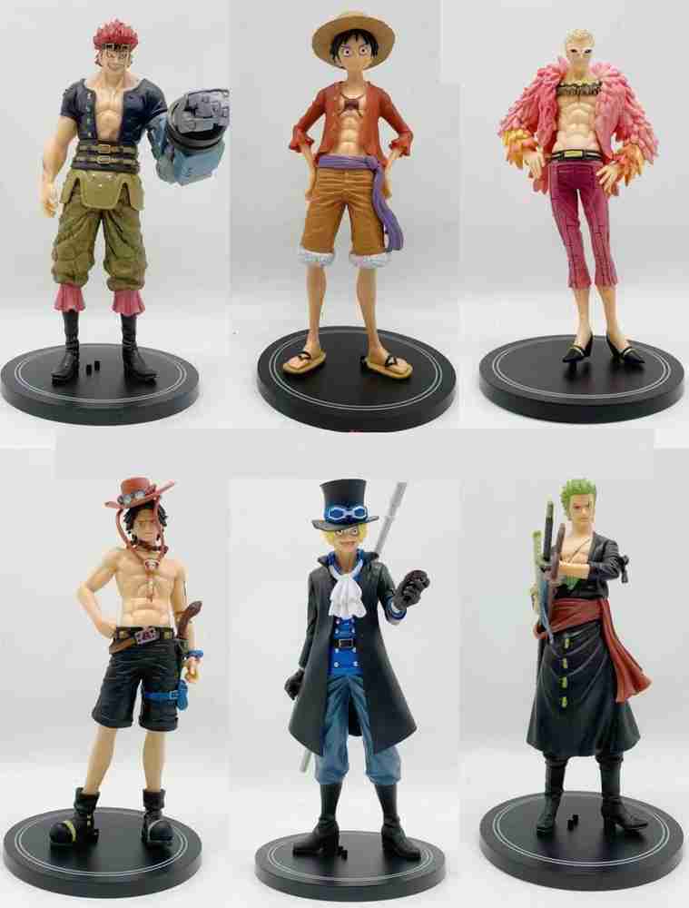 One piece action figures discount set