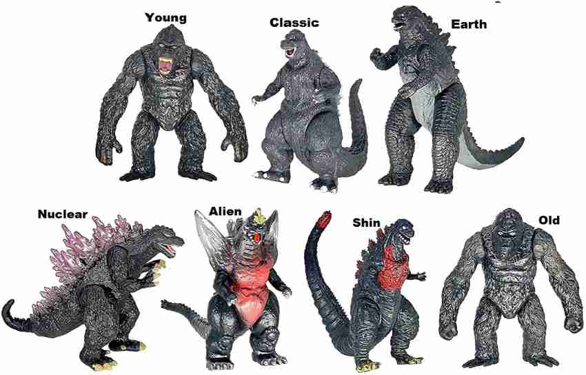 Miniature store godzilla toys