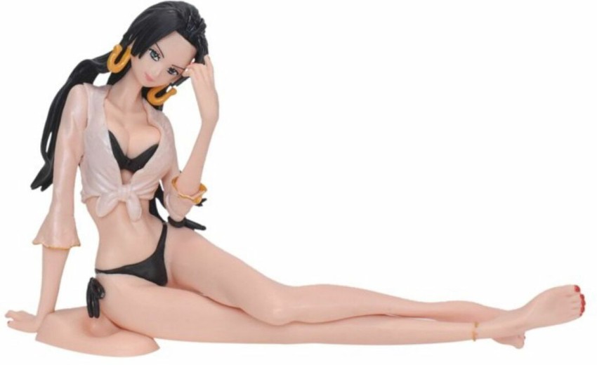 Anime One Piece Boa Hancock Action Figure Girl Bikini take off Pvc