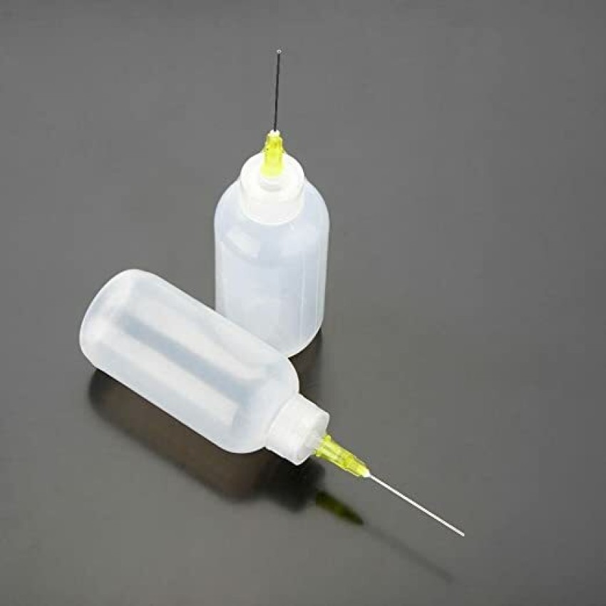 3 x 50ml Needle Tip Bottle Dispenser for liquids Flux Alcohol Oil