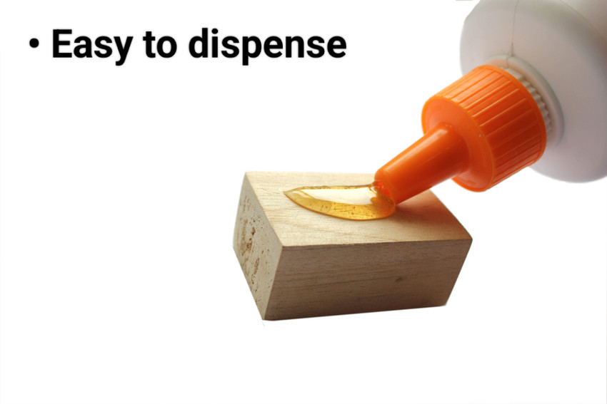 Glue wood shop to metal
