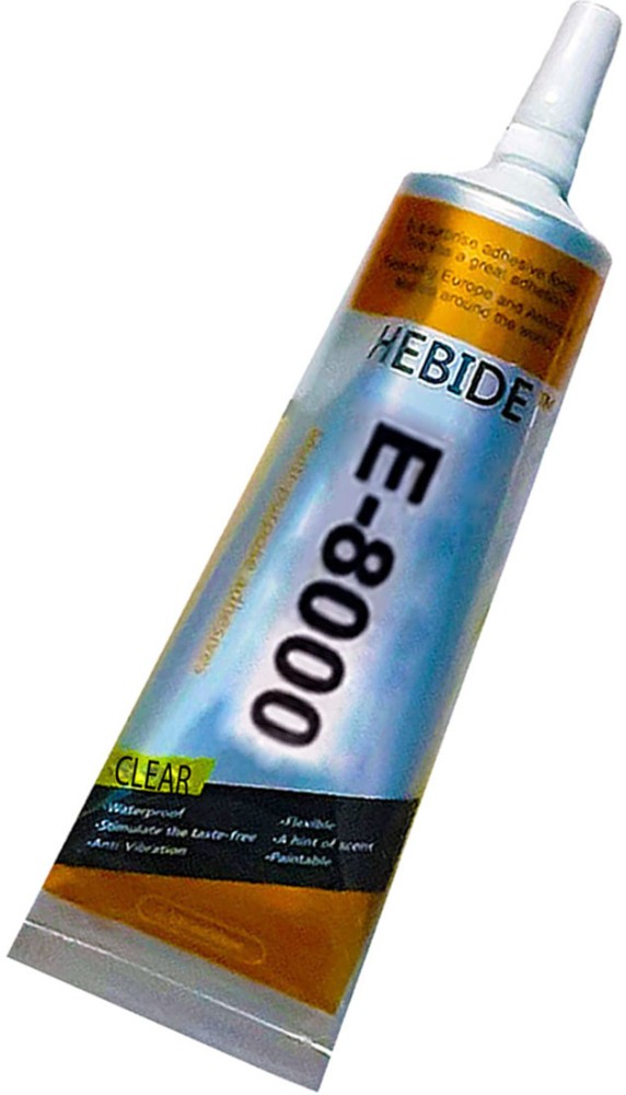 Buy E8000 Clear Transparent Multi purpose & Waterproof Adhesive Glue for  Mobile Screen 50ML Online at Best Prices in India - JioMart.