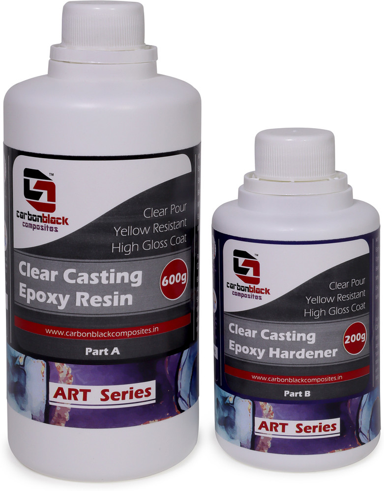 carbonblack composites Epoxy clear casting resin kit 600 200g Adhesive Price in India Buy carbonblack composites Epoxy clear casting resin kit 600 200g Adhesive online at Flipkart