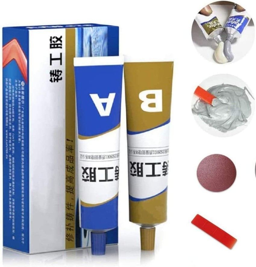 Magic Repair Glue Metal Repair Adhesive Glue Iron Steel leakage Weld A + B  Glue