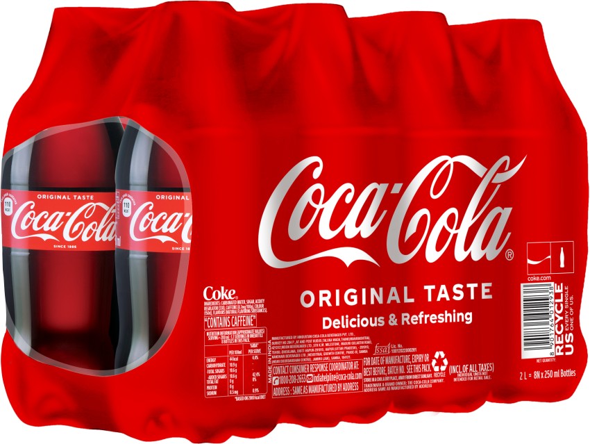 Coca Cola Original Bottle 500ml, Pack of 24 | Cool off with a flavourful  drink