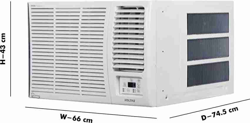 Flipkart Buy Voltas 1.5 Ton 3 Star Window AC White Online at best Prices In India