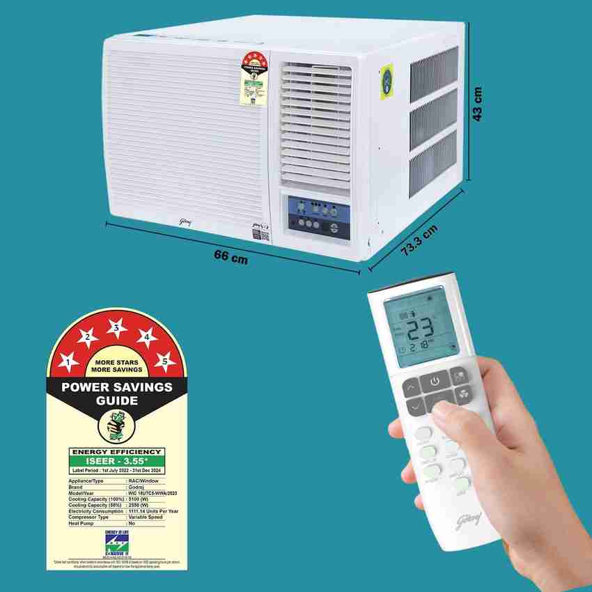 Godrej window ac clearance 1.5 ton price