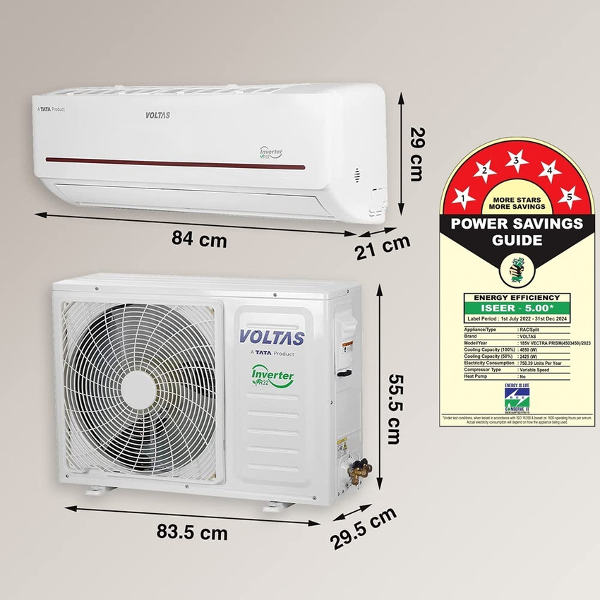 Voltas ac 1.5 ton 5 star 2020 model discount