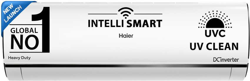 Flipkart Buy Haier UVC Sterilization 2023 Model 1.6 Ton 5 Star Split Inverter Frost Self clean technology Supersonic Cooling Intelli Convertible 7 in 1 AC with Wi fi Connect White Online at best P...