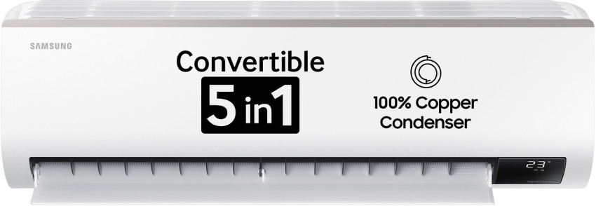 samsung convertible 5 in 1 inverter split ac