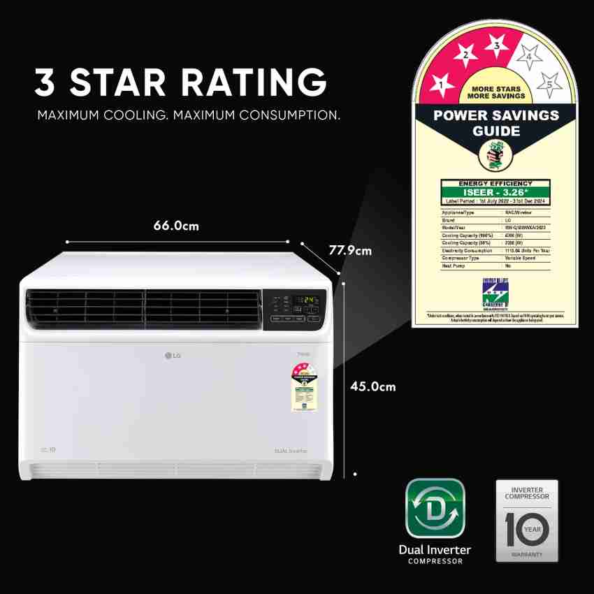 Lg inverter window store ac 1.5 ton