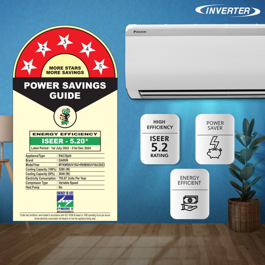 daikin 5 star inverter