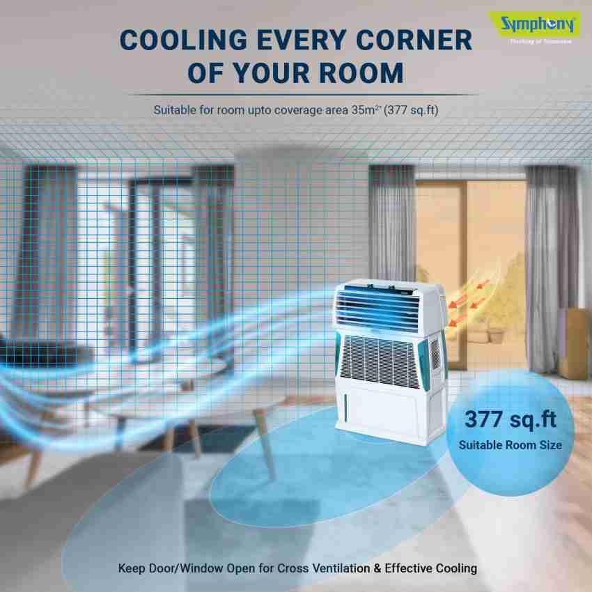 Symphony cooler 110 sales touch