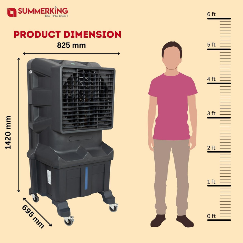 SUMMERKING 75 L Room Personal Air Cooler Price in India Buy
