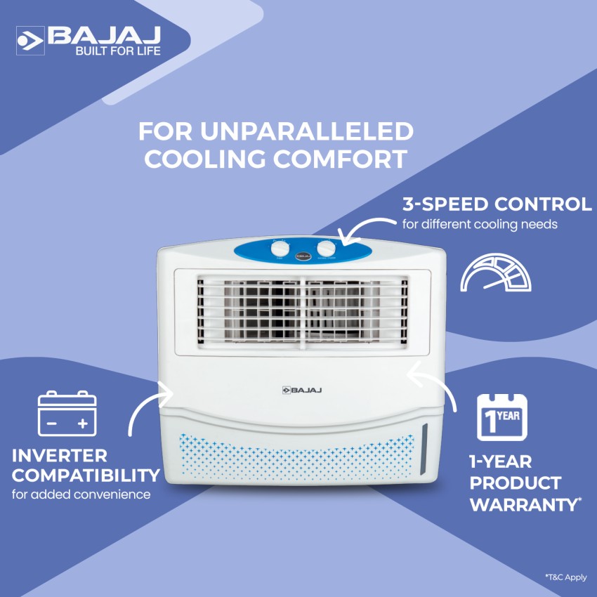 Bajaj best sale cooler 2020