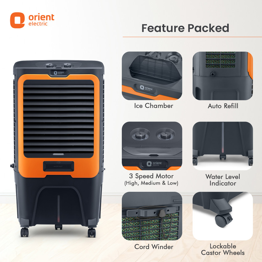Orient Electric 50 L Desert Air Cooler Price in India - Buy Orient Electric  50 L Desert Air Cooler online at Flipkart.com