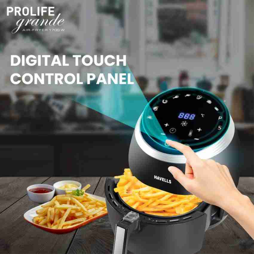 HAVELLS PROLIFE GRANDE Air Fryer Price in India - Buy HAVELLS PROLIFE  GRANDE Air Fryer online at