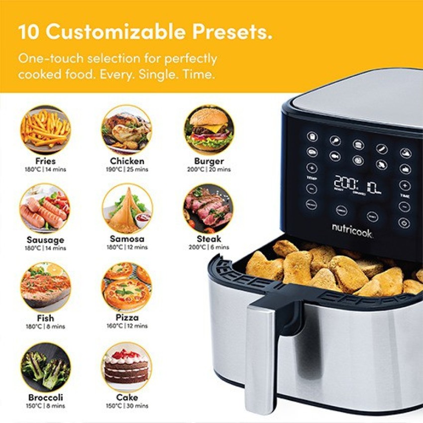 Nutricook AF205 Air Fryer Price in India Buy Nutricook AF205 Air