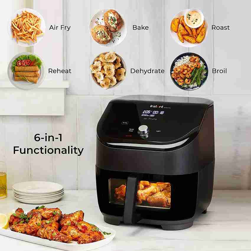 Instant Pot Vortex 4 Qt ClearCook with Window Touch Panel Use 95