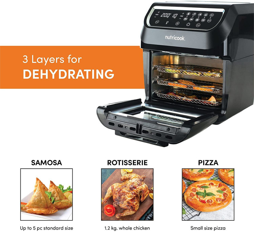 Nutricook 1800 Watts Digital One Touch Control Panel Display 8