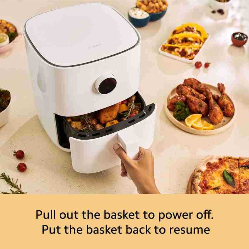 XIAOMI MAF02 Smart Technology, 90% Less Fat, 7 Preset menus, 4-5 people Air  Fryer Price in India - Buy XIAOMI MAF02 Smart Technology, 90% Less Fat, 7  Preset menus, 4-5 people Air Fryer online at