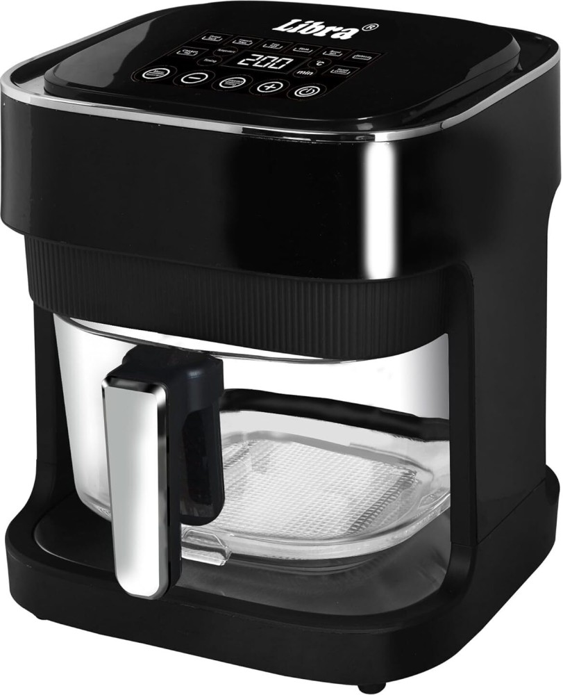 LIBRA Digital Air Fryer with Glass Bowl Air Fryer Price in India Buy LIBRA Digital Air Fryer with Glass Bowl Air Fryer online at Flipkart