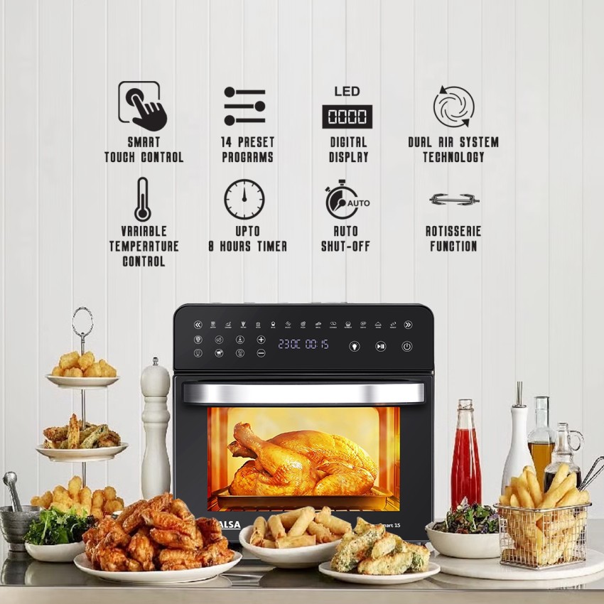 LEPL LAF526 Crispify Air Fryer Oven 14 L,1700 W, 16 Preset Programs