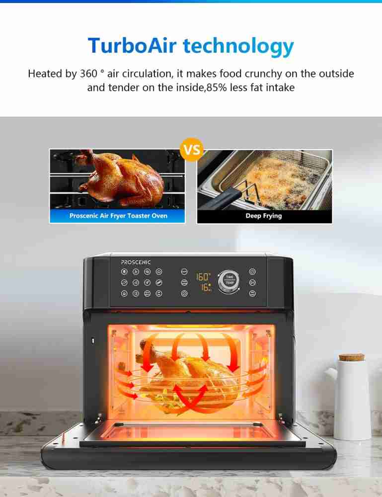 Making Rotisserie Whole Chicken in an Air Fryer - Proscenic T31