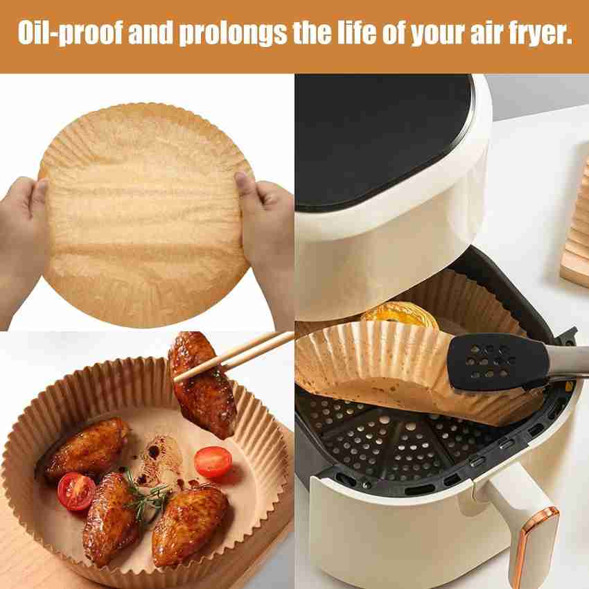 HASTHIP 100 Sheet Air Fryer Disposable Paper Liner, 8''*5.5'' Perfor Airfryer  Tray Price in India - Buy HASTHIP 100 Sheet Air Fryer Disposable Paper  Liner, 8''*5.5'' Perfor Airfryer Tray online at