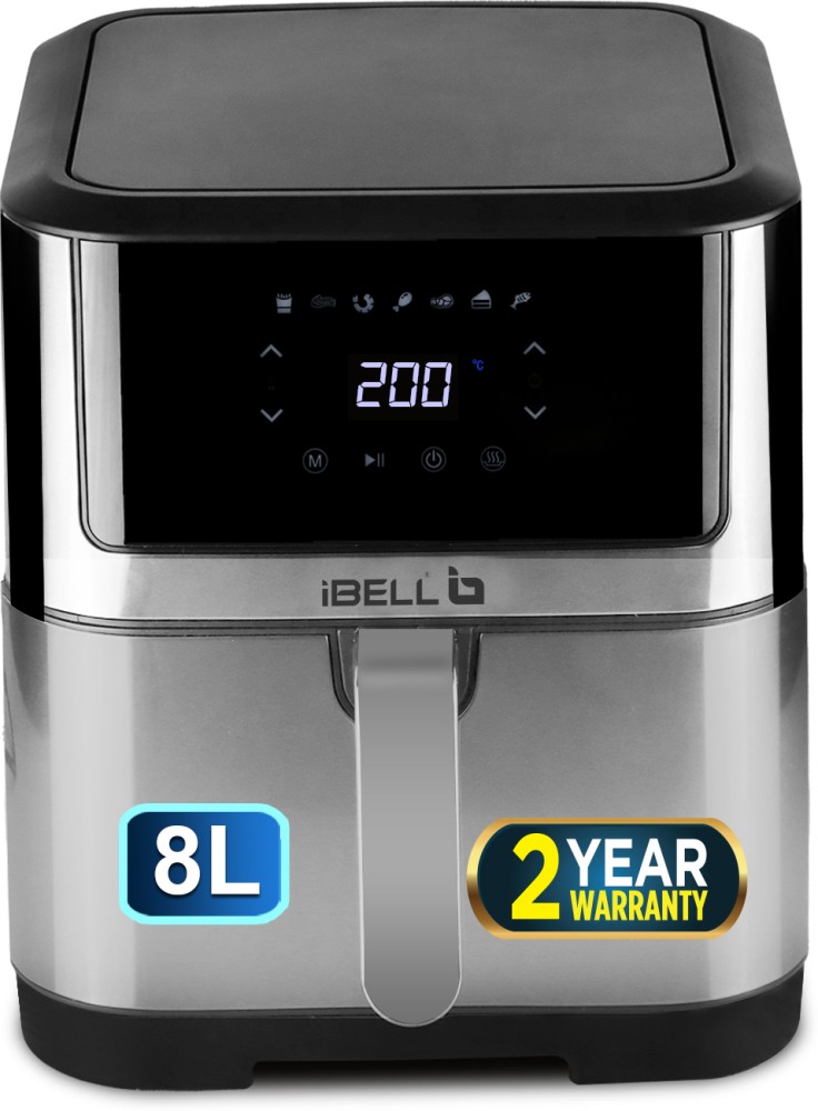 Ibell af1300m air fryer oven otg 13l 1800w with rotisserie skewer