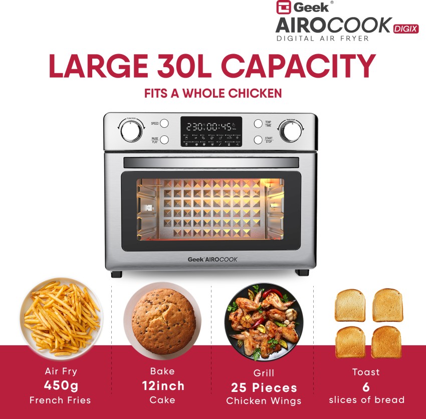 LEPL LAF526 Crispify Air Fryer Oven 14 L,1700 W, 16 Preset Programs