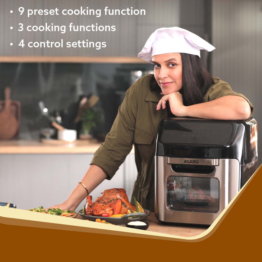 12L Digital Air Fryer Oven w/ 200C, 7 Cooking Settings