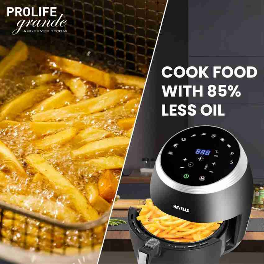 Havells air fryer 1700 shop watt