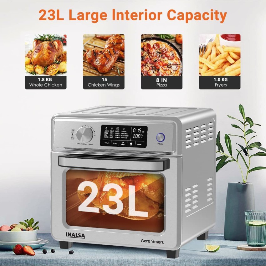 LEPL LAF526 Crispify Air Fryer Oven 14 L,1700 W, 16 Preset Programs