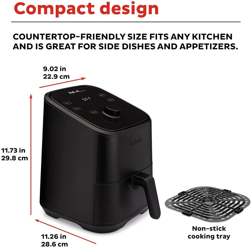 Instant Pot Vortex 2 Qt Touch Panel EvenCrisp Technology Uses