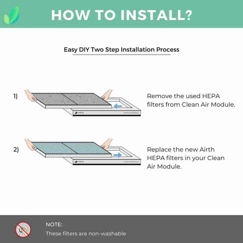 Filtre Hepa 13 du Purificateur d'air - Air Purifier - Detoximix