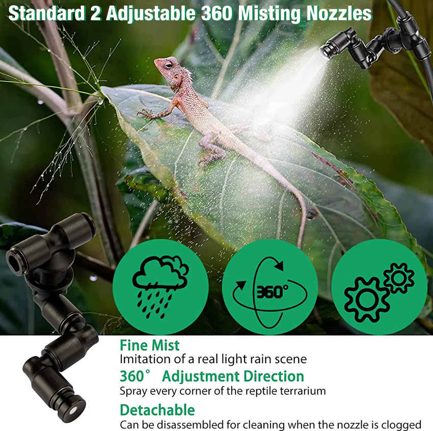 Automatic misting system for reptiles hotsell