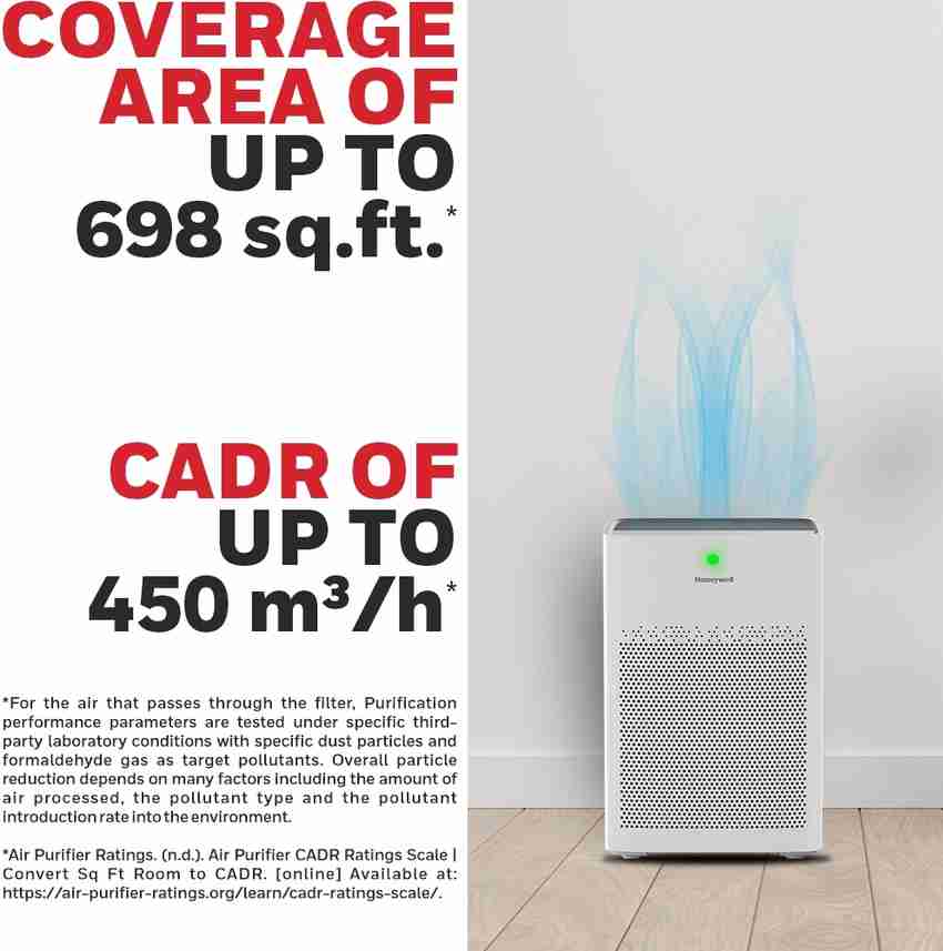Honeywell air purifier cadr sale