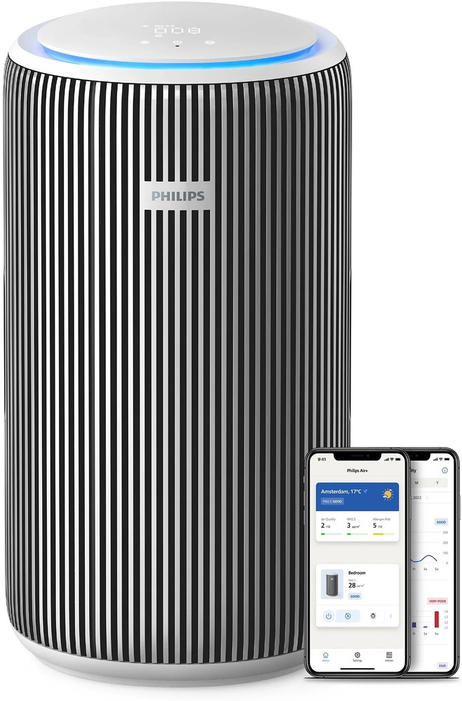 PHILIPS Smart Air Purifier AC3220 60 Upto 135 m2 Room Size Smart Portable Room Air Purifier Price in India Buy PHILIPS Smart Air Purifier AC3220 60 Upto 135 m2 Room Size Smart Portable