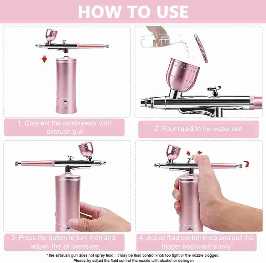 atozshop11 Upgraded Airbrush Kit, Portable Mini Air Brush Spray Airbrush  Price in India - Buy atozshop11 Upgraded Airbrush Kit, Portable Mini Air  Brush Spray Airbrush online at