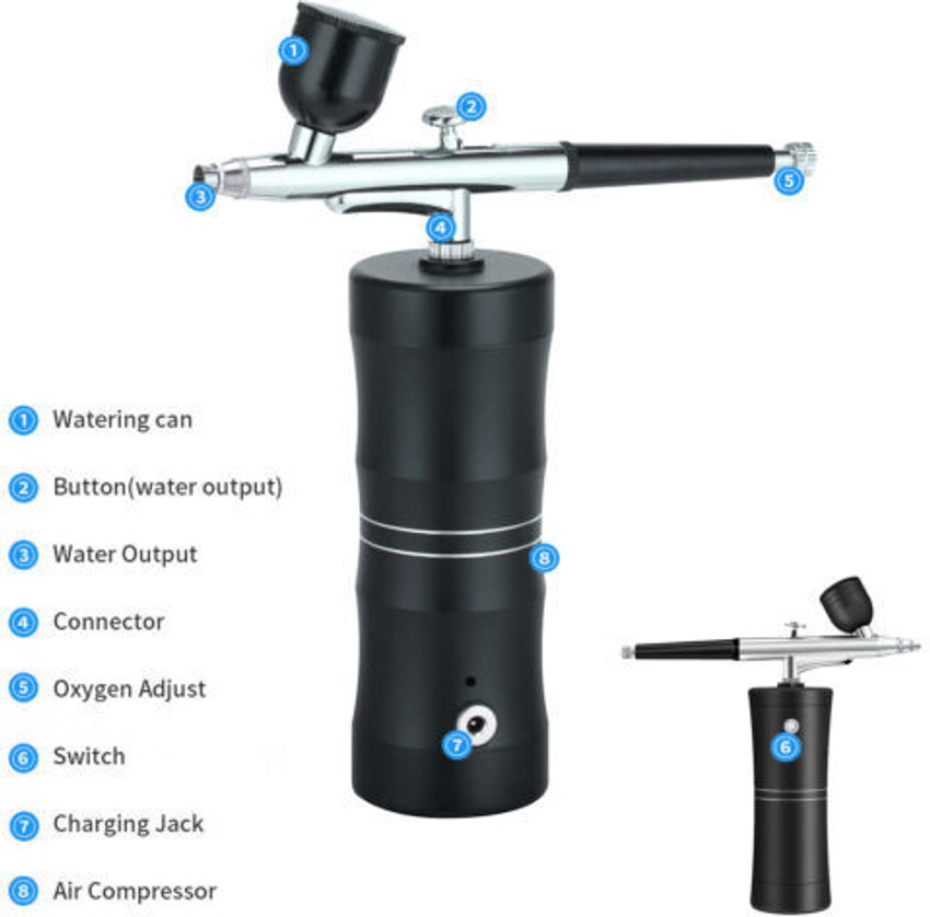 Small air compressor shop for paint gun