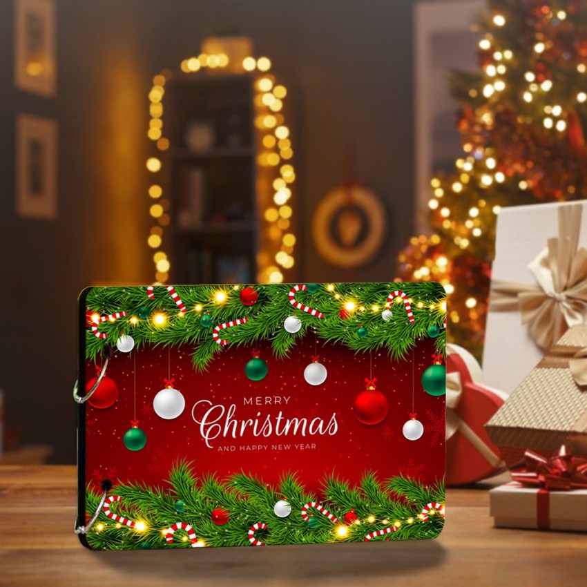 WallWear Scrap Book Memories -Merry Christmas- Photo album 4x6 Scrapbook  Album Price in India - Buy WallWear Scrap Book Memories -Merry Christmas-  Photo album 4x6 Scrapbook Album online at