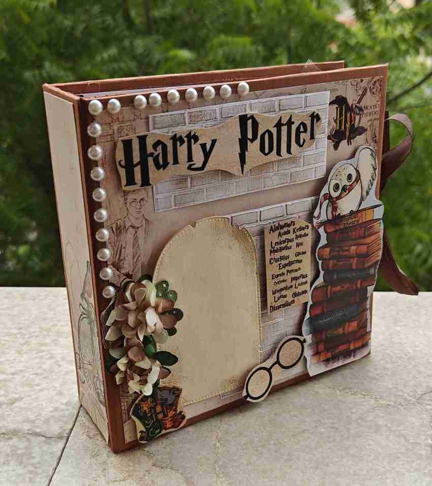 Harry Potter Scrapboook  diy how to make Harry Potter scrapbook