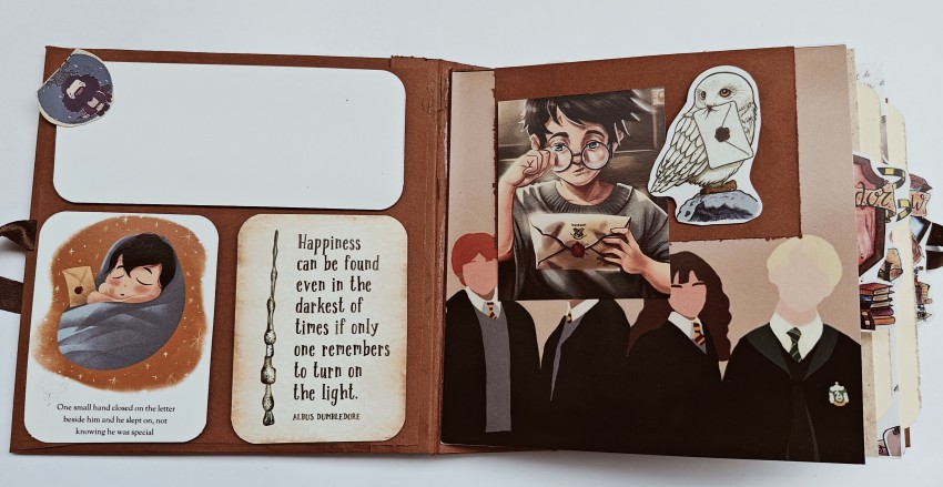 Scrapbook Mini Album - Harry Potter Theme 