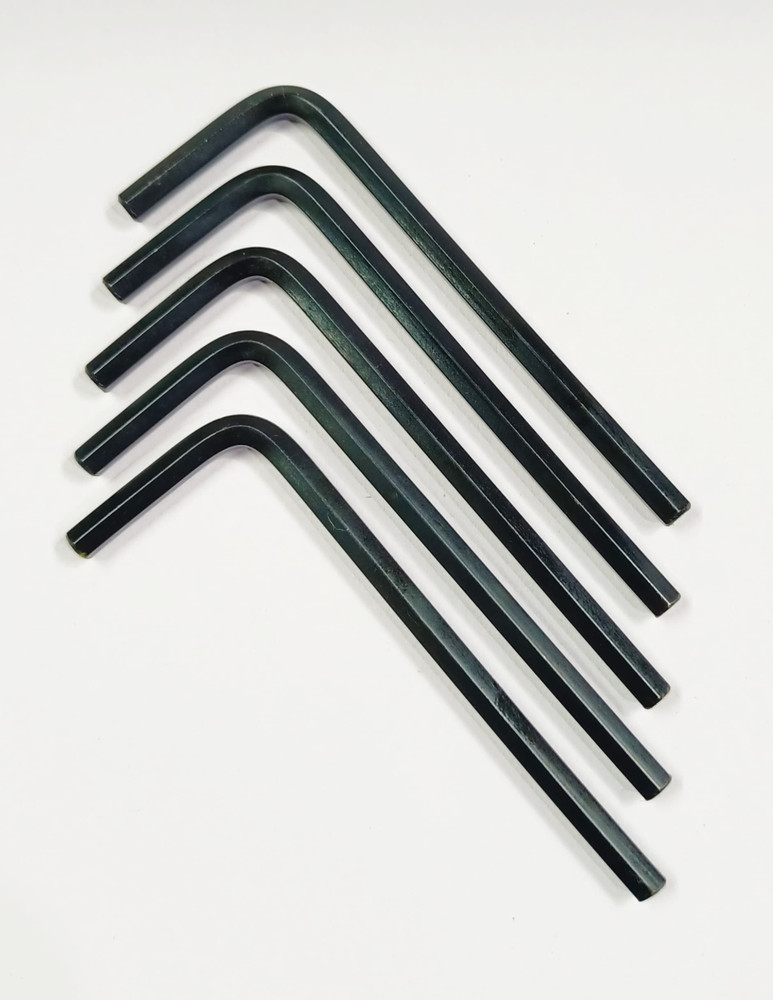 4MECH 5.5mm L Type Hex Allen Key Hardened Chrome Vanadium Steel