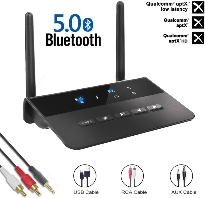 HASTHIP Bluetooth 5.0 Receiver Transmitter Aptx HD LL Low Latency Wireless  Audio 120 W AV Power Amplifier Price in India - Buy HASTHIP Bluetooth 5.0  Receiver Transmitter Aptx HD LL Low Latency
