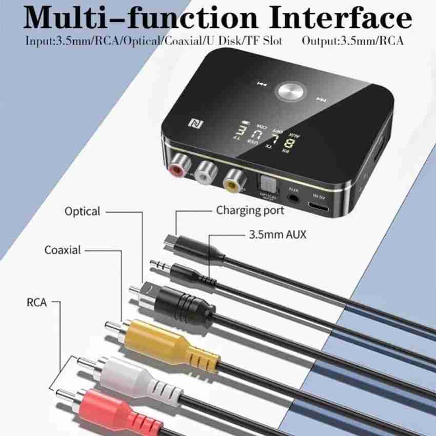 Hycarus bluetooth best sale 5.0 audio transmitter