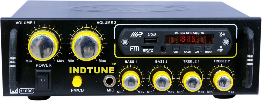 indtune 11000 Amplifier With Bluetooth,Aux,3.5mm Jack and Best