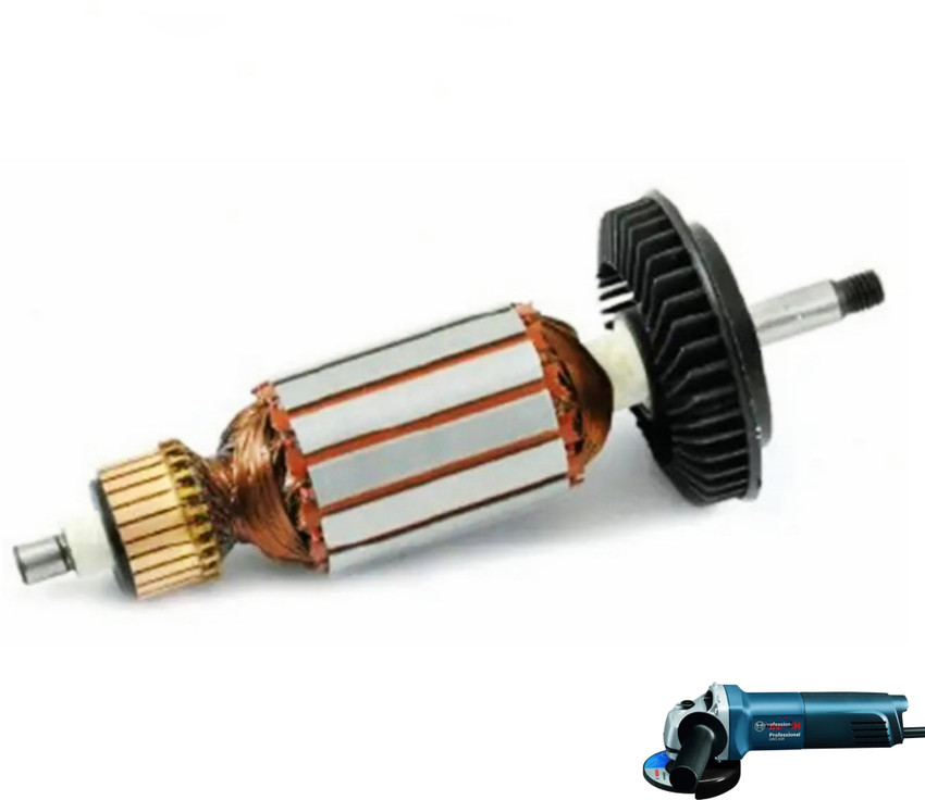 HOXIUL Bosch AG4 6-100 Armature 100% Copper Winding (PACK OF 1) For GWS600  Angle Grinder Price in India - Buy HOXIUL Bosch AG4 6-100 Armature 100%  Copper Winding (PACK OF 1) For GWS600 Angle Grinder online at Flipkart.com