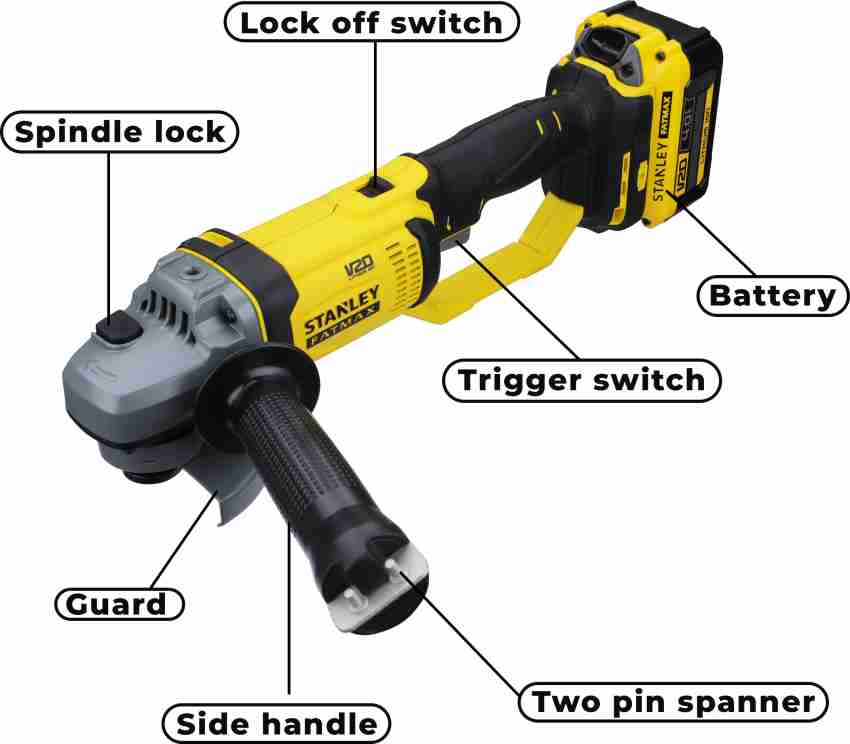 STANLEY SCG400M2K B1 Angle Grinder Price in India Buy STANLEY SCG400M2K B1 Angle Grinder online at Flipkart